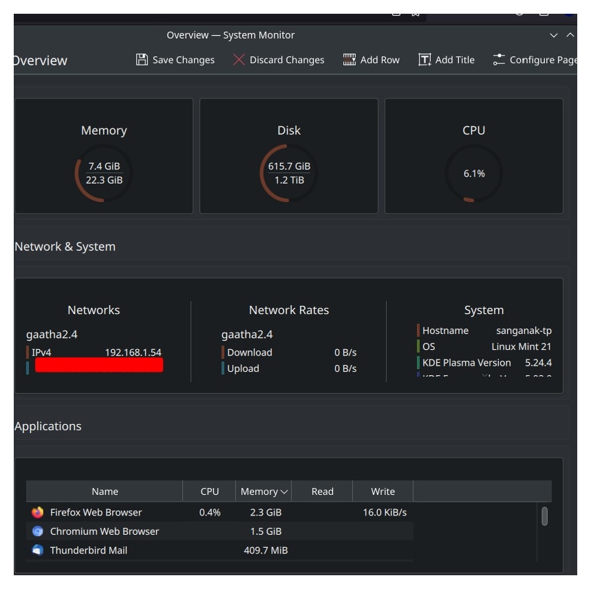 KDE Plasma: Lenovo Thinkpad AMD Ryzen Laptop