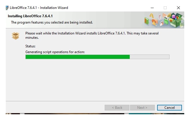 open source office suites- Libreoffice install on Windows